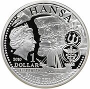 1 Dollar - Elizabeth II Słupsk obverse image