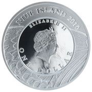 1 Dollar - Elizabeth II Parnassius Apollo obverse image