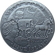 1 Dollar - Elizabeth II Stare Hradisko obverse image