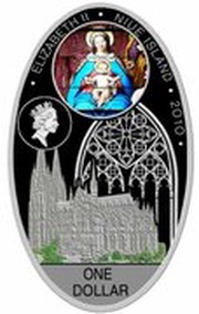 1 Dollar - Elizabeth II Cologne Cathedral obverse image