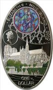 1 Dollar - Elizabeth II Notre Dame obverse image