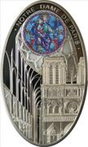 1 Dollar - Elizabeth II Notre Dame, Niue, 2010 reverse image