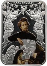 1 Dollar - Elizabeth II Karl Bryullov, Niue, 2010 reverse image
