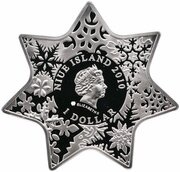 1 Dollar - Elizabeth II Christmas Star obverse image