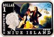 1 Dollar - Elizabeth II Francisco Goya obverse image