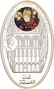 1 Dollar - Elizabeth II Westminster Abbey obverse image