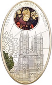 1 Dollar - Elizabeth II Westminster Abbey reverse image