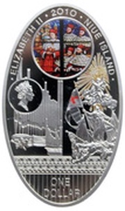1 Dollar - Elizabeth II St. Stephen's Cathedral obverse image