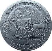 1 Dollar - Elizabeth II Carnuntum obverse image