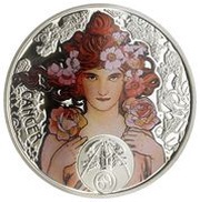 1 Dollar - Elizabeth II Cancer, Niue, 2011 reverse image