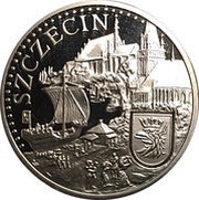 1 Dollar - Elizabeth II Szczecin, Niue, 2011 reverse image