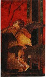 1 Dollar - Elizabeth II Fragment of Villa of Mysteries Fresco: 9/9, Niue, 2011 reverse image
