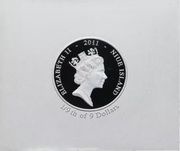 1 Dollar - Elizabeth II Fragment of Villa of Mysteries Fresco: 1/9 obverse image
