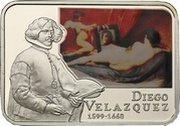 1 Dollar - Elizabeth II Diego Velazquez, Niue, 2011 reverse image