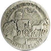 1 Dollar - Elizabeth II Aquileia obverse image
