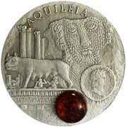 1 Dollar - Elizabeth II Aquileia, Niue, 2011 reverse image