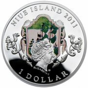 1 Dollar - Elizabeth II Juno and Avos obverse image