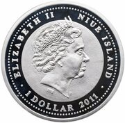 1 Dollar - Elizabeth II Year of the Dragon obverse image