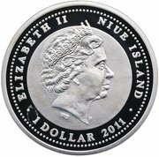 1 Dollar - Elizabeth II Year of the Dragon obverse image