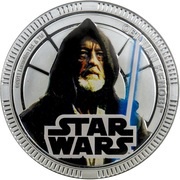 1 Dollar - Elizabeth II Obi-Wan Kenobi, Niue, 2011 reverse image