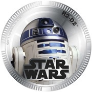 1 Dollar - Elizabeth II R2-D2, Niue, 2011 reverse image