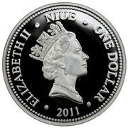 1 Dollar - Elizabeth II Emperor Palpatine obverse image