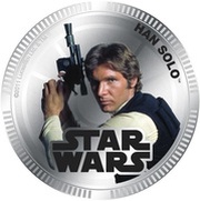 1 Dollar - Elizabeth II Han Solo, Niue, 2011 reverse image