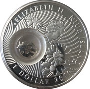 1 Dollar - Elizabeth II Good Luck obverse image