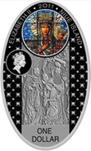 1 Dollar - Elizabeth II St. Mary’s Basilica obverse image