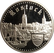 1 Dollar - Elizabeth II Rostock, Niue, 2011 reverse image