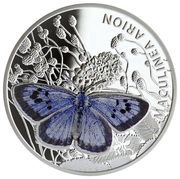 1 Dollar - Elizabeth II Maculinea Arion, Niue, 2011 reverse image