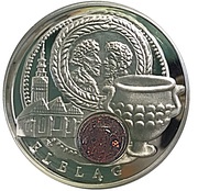 1 Dollar - Elizabeth II Elbląg - Szlak Bursztynowy, Niue, 2011 reverse image