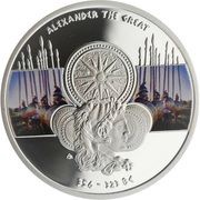 1 Dollar - Elizabeth II Alexander The Great, Niue, 2011 reverse image