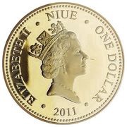 1 Dollar - Elizabeth II Emperor Palpatine obverse image