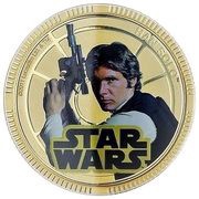1 Dollar - Elizabeth II Han Solo, Niue, 2011 reverse image