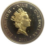 1 Dollar - Elizabeth II Obi-Wan Kenobi obverse image