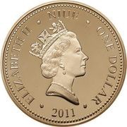 1 Dollar - Elizabeth II R2-D2 obverse image