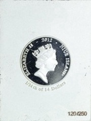 1 Dollar - Elizabeth II Crucifixion obverse image