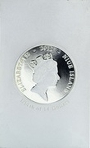 1 Dollar - Elizabeth II Judas received 30 pie/Christ prophesied the betrayal students obverse image
