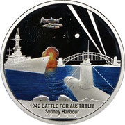 1 Dollar - Elizabeth II Sydney Harbor, Niue, 2012 reverse image