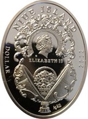 1 Dollar - Elizabeth II Coronation Egg obverse image