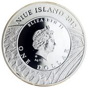 1 Dollar - Elizabeth II Ornithoptera Goliath obverse image