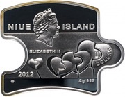 1 Dollar - Elizabeth II Valentine’s Day: Me obverse image