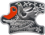 1 Dollar - Elizabeth II Valentine’s Day: Me, Niue, 2012 reverse image
