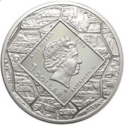 1 Dollar - Elizabeth II Kharkiv Metalist Stadium obverse image