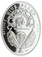 1 Dollar - Elizabeth II Cockerei Egg obverse image