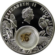 1 Dollar - Elizabeth II Golden Snakes obverse image