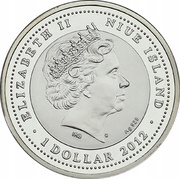 1 Dollar - Elizabeth II Happy in Love obverse image