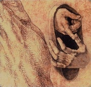 1 Dollar - Elizabeth II Hands of Christ, Niue, 2012 reverse image