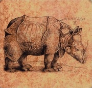1 Dollar - Elizabeth II Rhinocerus, Niue, 2012 reverse image